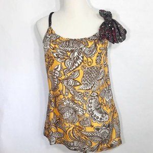 Silk Trina Turk Tank Size Small Like New